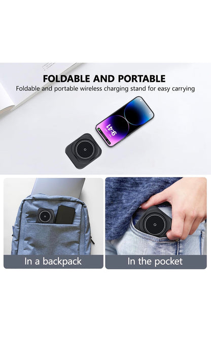 3-in-1 Foldable Charging Station