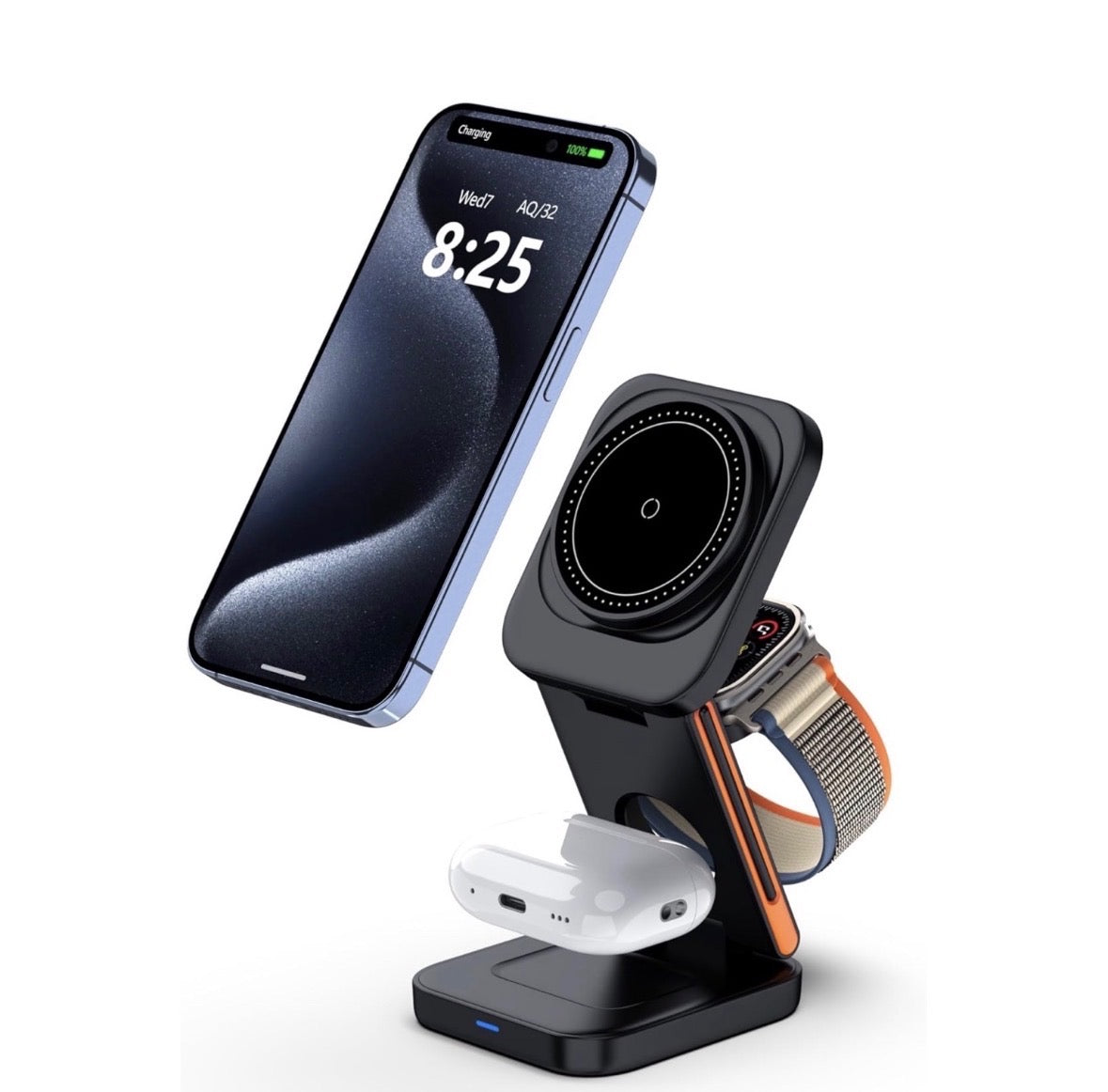 3-in-1 Foldable Charging Station